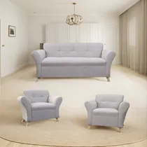 Comprar Juego Nordico Sofa Butacas Telas Easy Cleans Sillon 3 Cuerpo