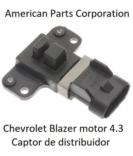 Sensor Árbol De Levas (distribuidor) Blazer 4.3 1995 A 2025