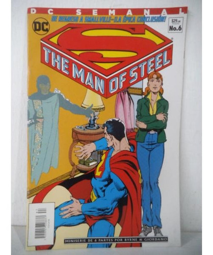 Superman The Man Of Steel 06 Editorial Televisa
