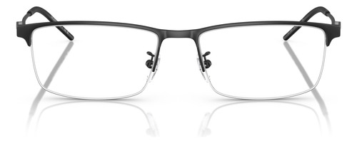 Óculos De Grau Empório Armani Preto Fosco Ea1168d 3001-56 Tamanho 56