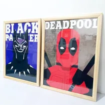 Comprar Cuadros Superheroes Infantiles Marvel Dc Listos Para Colgar