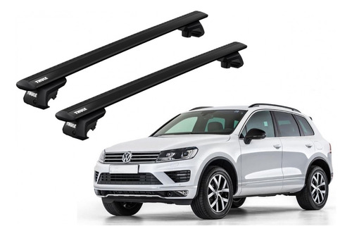 Barras Thule Volkswagen Touareg 10-18 Re / Wingbar Evo Black