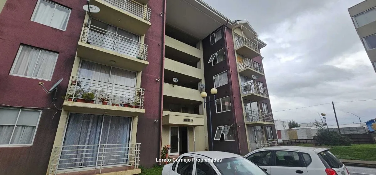 Imagen 3 de 19 de Arriendo Departamento En Edificio Claros De Rauquén