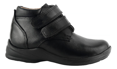 Botas Escolares Zapatos Negros Botin 100% Piel Casual 1023