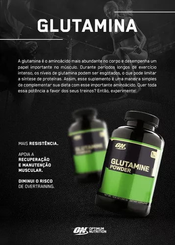 glutamine] Glutamina Powder (300g) - Optimum Nutrition