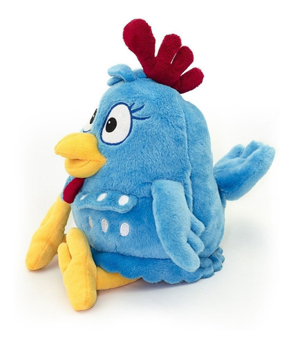 Combo: Peluche De La Gallina Pintadita + Dvds Vol. 1 + 2 + 3