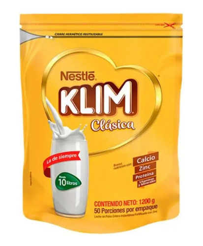 Leche Klim Clásica X 1200 G - g a $51