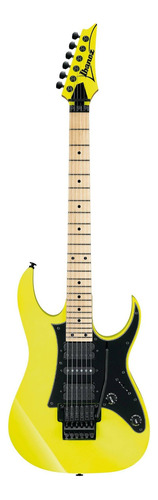 Guitarra elétrica Ibanez RG550 de  tília desert sun yellow com diapasão de bordo