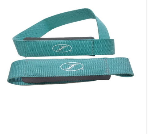 Straps Lifting Gym Correas Pesas Fitness Crossfit Muñequeras Color Verde Agua