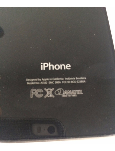 iPhone 4 Modelo A-1332 Preto Anatel