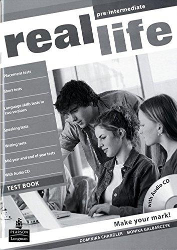 Real Life Pre-intermediate - Test Book + Audio Cd