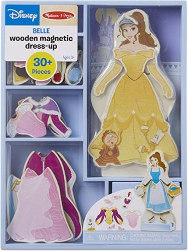 Muñeca De Madera Con Vestidos. Disney. Bella!!!