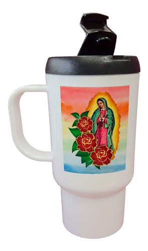 Jarro Termico Virgen De Guadalupe Color Religion