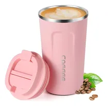 Comprar Vaso Mug Termico Coffee 510ml De Viaje Con Tapa Doble Acero