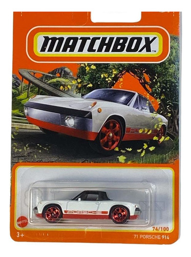 Matchbox 71 Por-sche 914 (blanco/rojo) 74/100