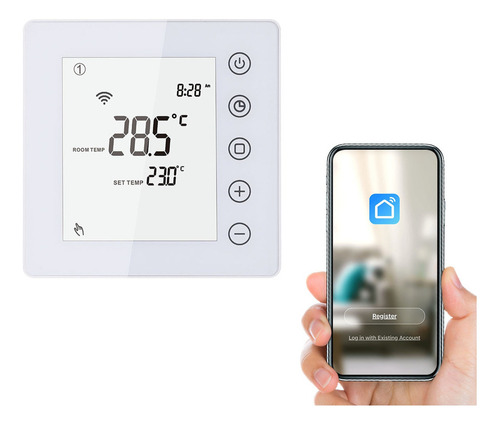 Termostato De Caldera De Gas 3a Smartlife App Control Wifi C