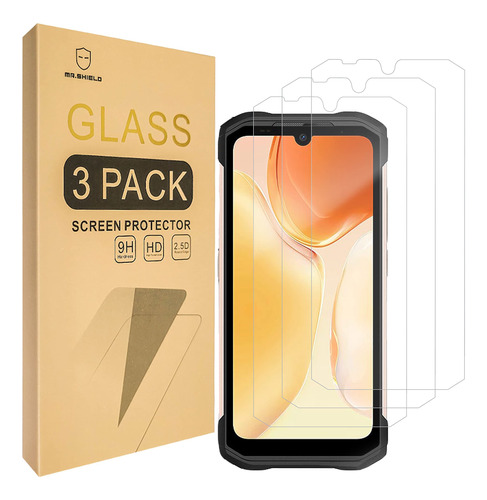 [paquete De 3] Protector De Pantalla Para Doogee S99 [vidrio