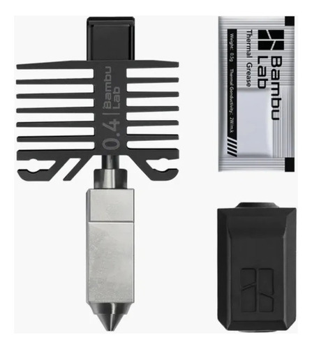 Pico Hotend Con Nozzle Original Bambu Lab P1s P1p X1 X1c X1e 0.6 Acero Endurecido