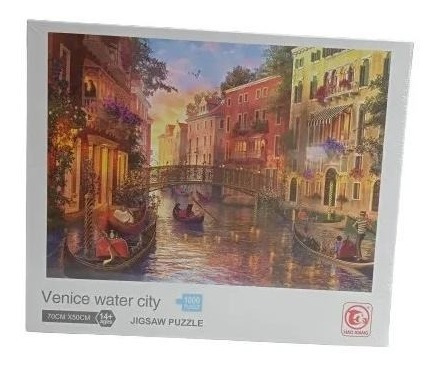 Romance En Venecia Rompecabezas 1000 Piezas