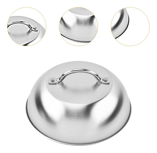 Cubierta De Bastante Cheese Melto Dome Accesorios De Plancha