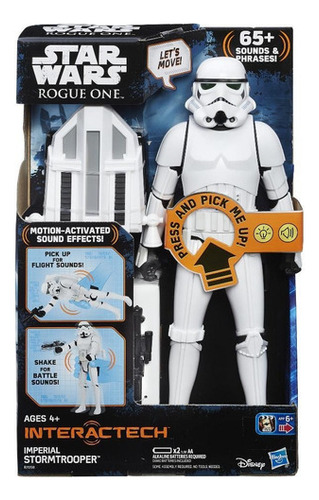 Figura 30 Cm Star Wars Interactech Imperial Stormtrooper