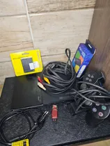 Comprar Playstation 2 Slim Com Fonte Interna + Memory Opl E Pen Drive + Ps2 To Hdmi