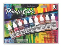 Comprar Set 9 Pinturas Alcohol Piñata Tintas Arte Vidrio Resina Etc