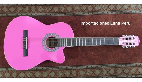 Guitarras Acusticas Preciosa Pura Madera - Adultos Niños