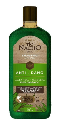 Tío Nacho Shampoo Antidaño Aloe Vera 415ml