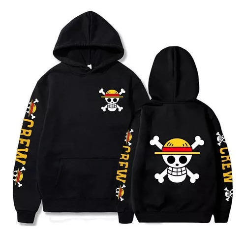 Buzo Para Niños Luffy Sombrero De Paja Hoddie One Piece