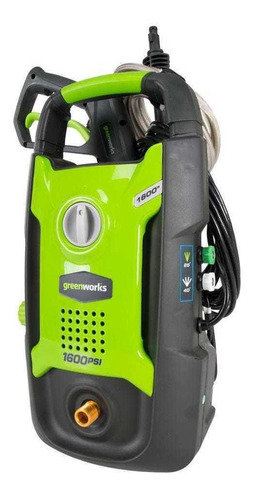 Hidrolavadora eléctrica Greenworks GPW 1602 con 1600psi de presión máxima 120V