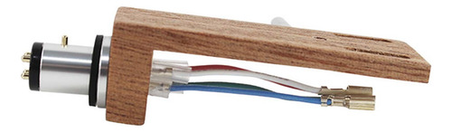 Tocadiscos Headshell Accesorio De Madera Phono Lp Audio