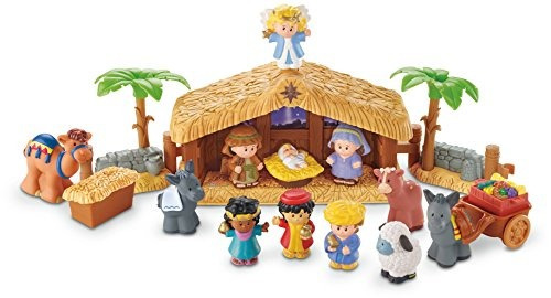 Fisher-price Little People Una Historia De Navidad