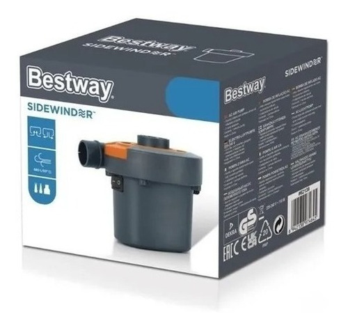 Inflador Eléctrico 220v Colchón Bote Inflable 110w Bestway