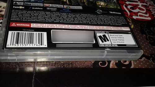 The Elder Scrolls V Skyrim De Play 3 (Usado)