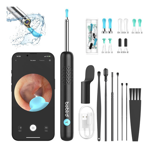 Bebird R1 Kits De Extracción De Cera Para La Oreja: Limpiado