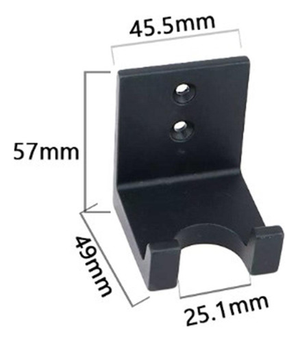 Estante De Pared De Manipulación De Café Para 51mm / Negro