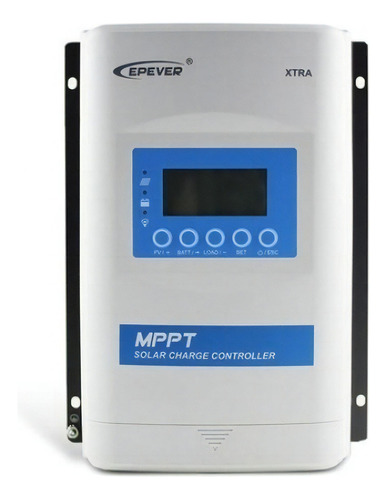 Controlador de carga Mppt 30a 12/24V, color blanco Epever Xtra 3210n