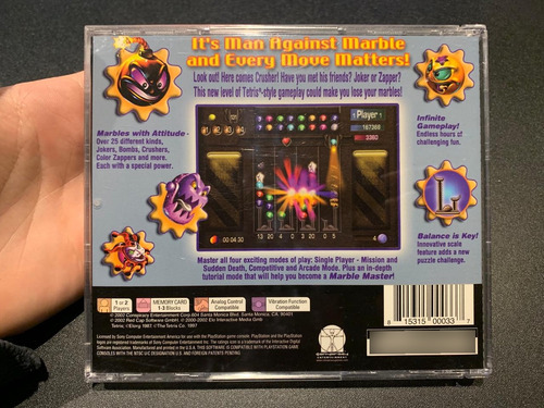 Marble Master Ps1 (Usado)