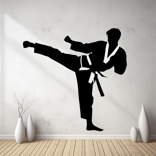 Decoración Pared Vinil  Taekwondo 2 Ma + Regalo