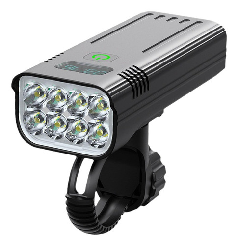 De Luz Delantera Para Bicicleta, Lámpara Frontal 10000ma