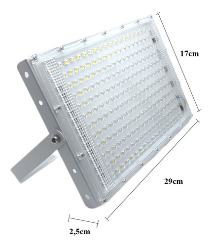 Imagen 3 de 10 de Reflector Led Exterior 300w Bajo Consumo Alta Potencia Frio
