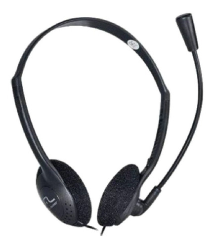 Fone de ouvido Multilaser Headset e Adaptador P2 PH002