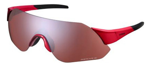 Lentes Gafas Para Ciclismo Shimano Aerolite Rojo Hc