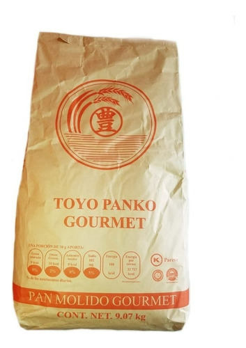 Empanizador Para Sushi 9.07kg Panko Pan Molido Japones