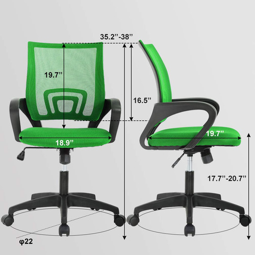 Cadeira De Escritório Cadeira De Computador De Malha Ergonôm