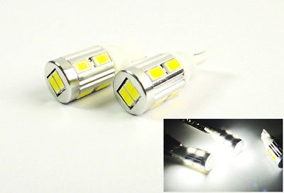 2 X T10 168 194 W5w Samsung 10 Smd Led Placa Luz Blanco Para