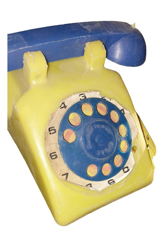 Juguete Telefono De Plastico De Los 70 (Usado)
