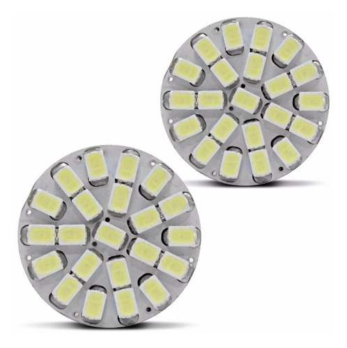 Imagem 2 de 5 de 2 Lampadas Freio 22 Leds Moto Cg Titan Fan Ybr Biz Xr Xlr