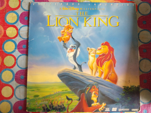 The Lion King Lp Walt Disney V Laser Disc